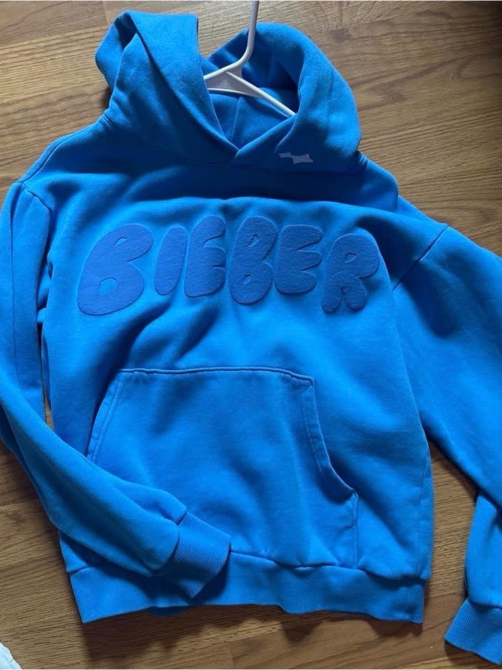 Skylrk Bieber Coachella Blue Hoodie